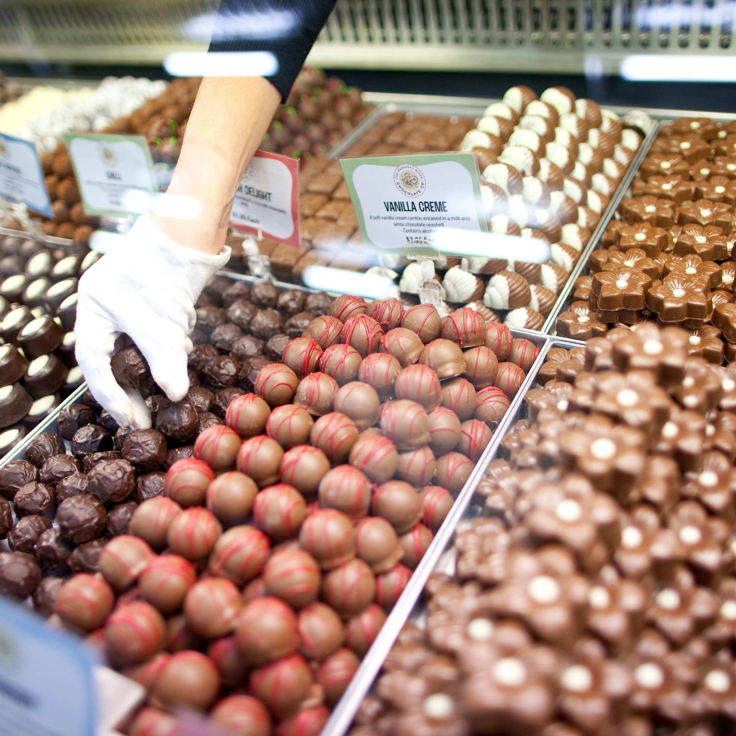 Chocolate tastings at Yarra Valley Chocolaterie