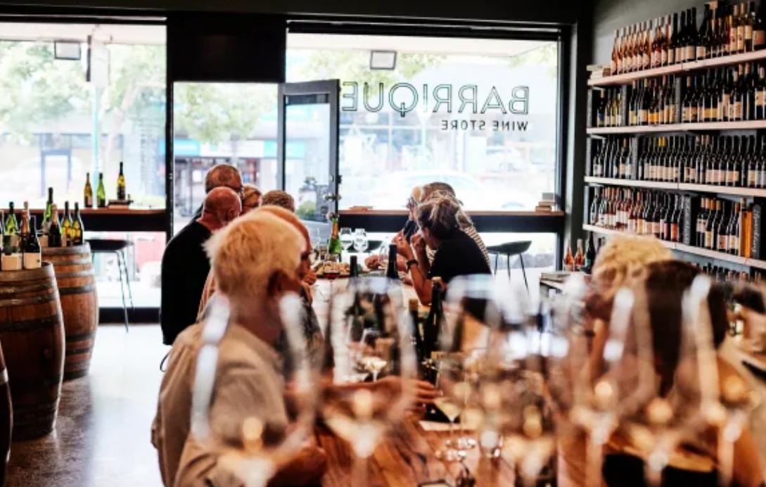 Wine tastings at Barrique cellar door
